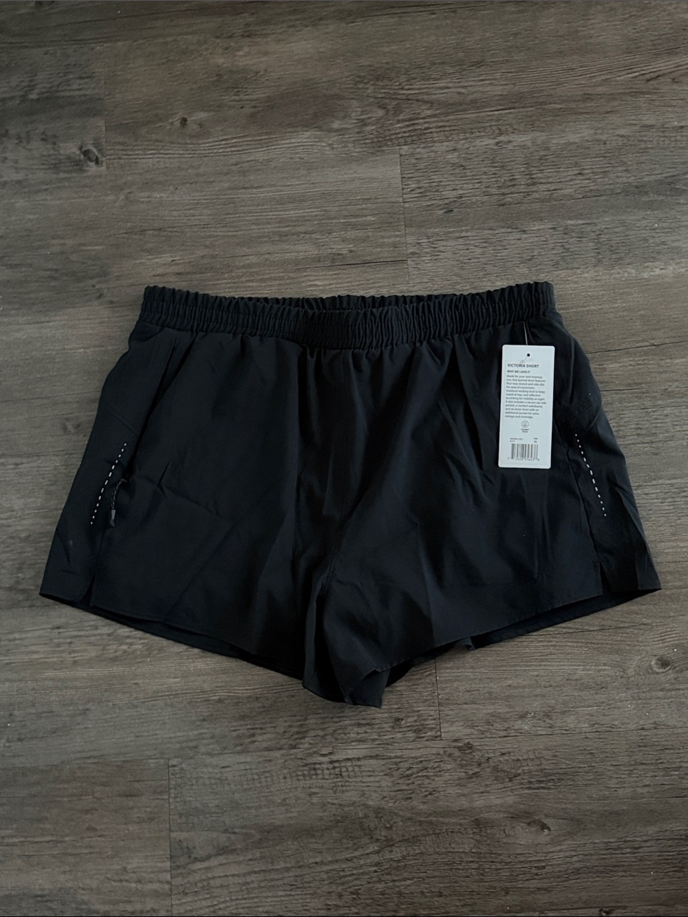 MARIKA Victoria black athletic shorts